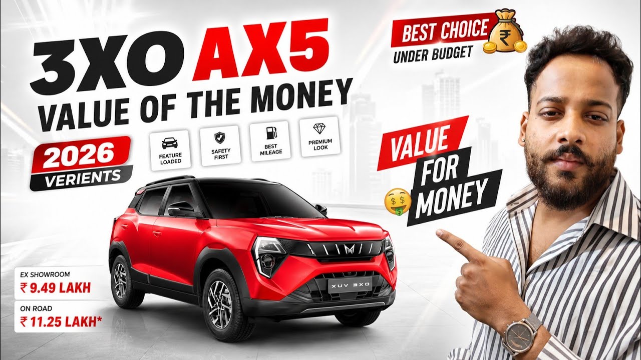 Mahindra 3XO  ||2026||ax5  sabse vale wala model 😍 details video