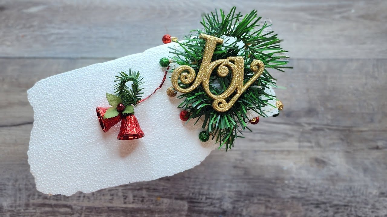 Manualidades Navide&ntilde;as con icopor/estereofon