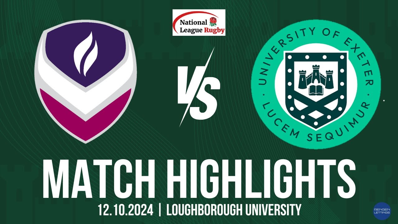 Loughborough Students vs Exeter University | Highlights | National 2 West