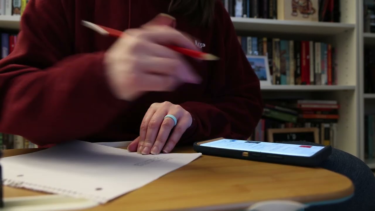 ASMR Writing - Paper Sounds, No Tapping, No Talking