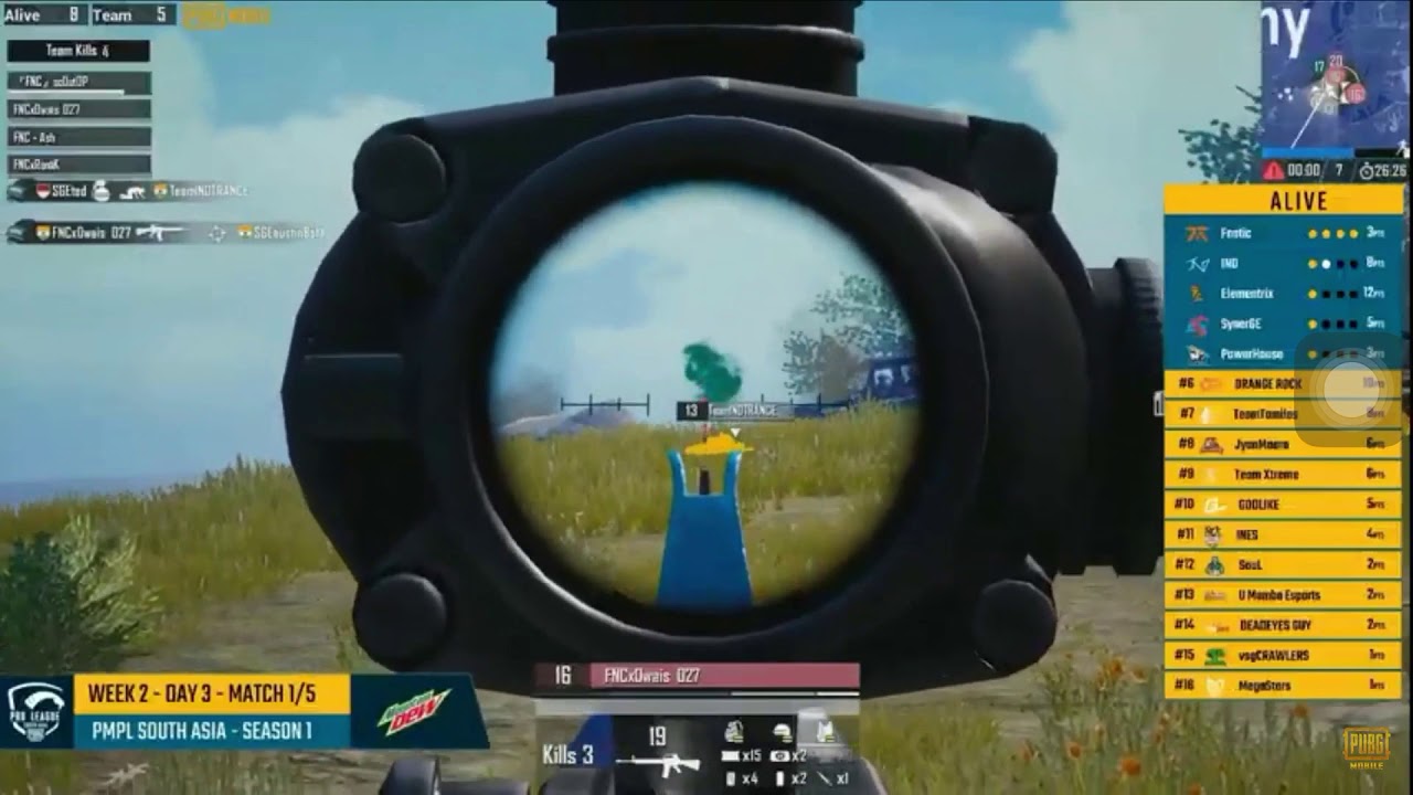 Team Fnatic Chicken Dinner PMPL | PMPL highlights | #PMPL2020