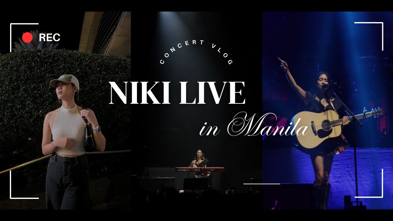 NICOLE WORLD TOUR MANILA 2023 (MY 2ND NIKI CONCERT) VLOG