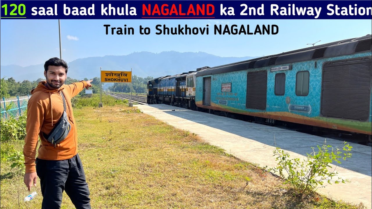 Donyi Polo Express Journey | Train to Shokhuvi NAGALAND after 120 years 😮