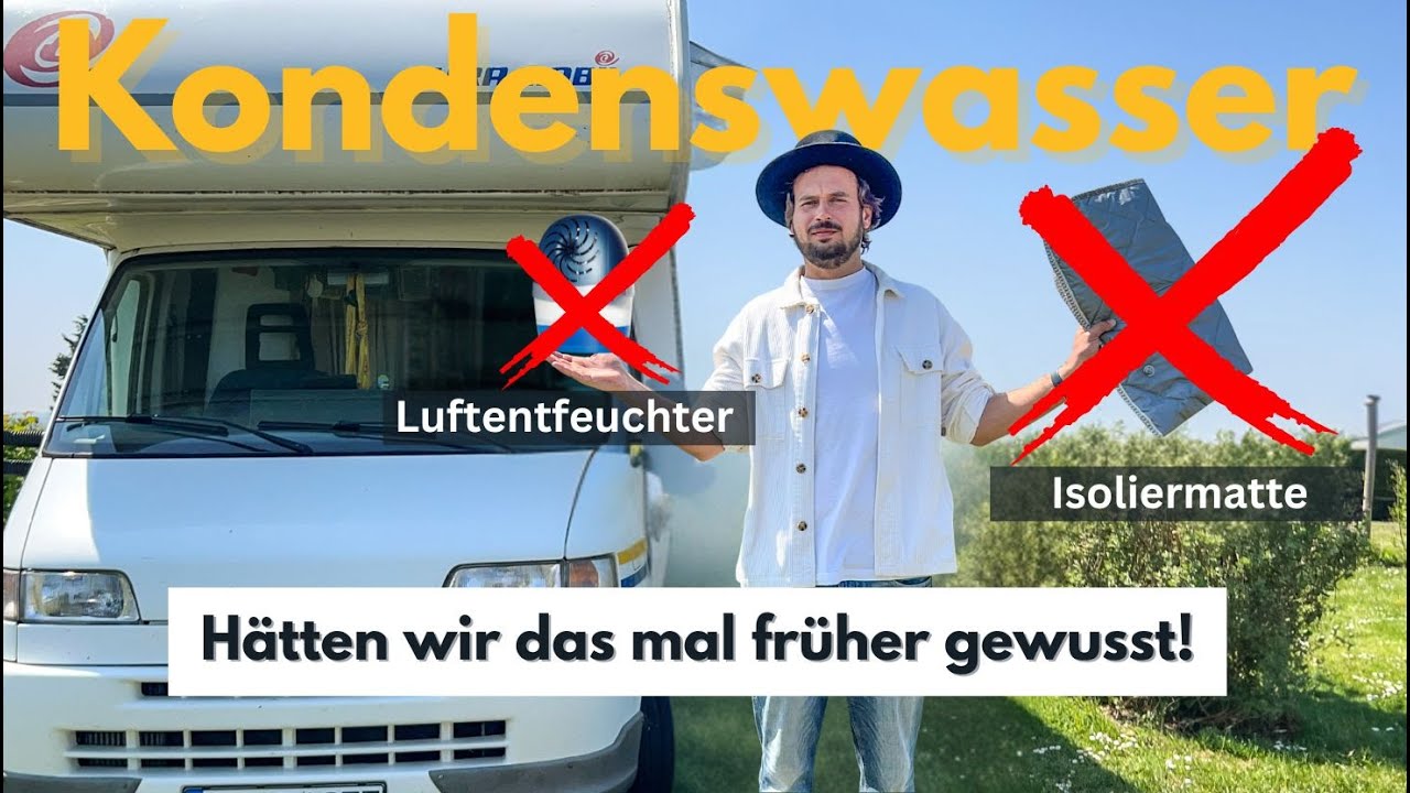 Wohnmobil: Trick gegen lästiges Kondenswasser an den Scheiben