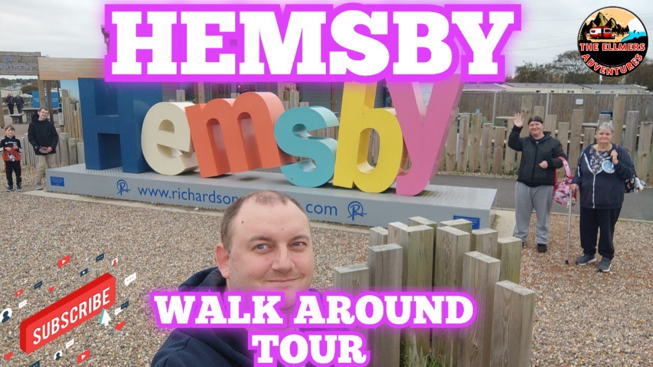 HEMSBY Seaside Village Tour, Great Yarmouth, UK