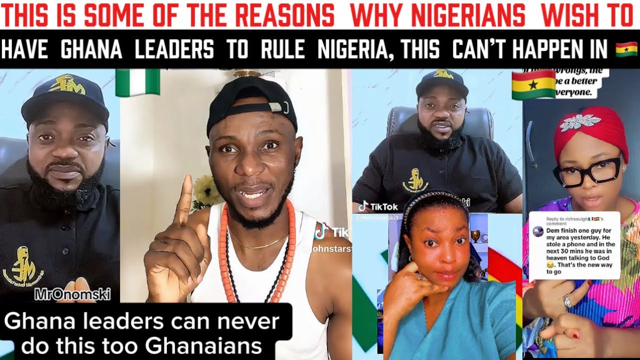 This is Some Of The Reason Why Nigerian WisyTo Have Ghana Leaders To Rule Nigeria 🇬🇭🇳🇬