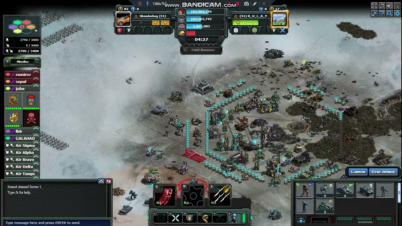 war commander pvp BULAY VS SKENDERBEG flattongga