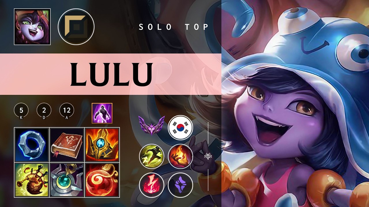 Lulu Top vs Corki - KR Master Patch 26.03