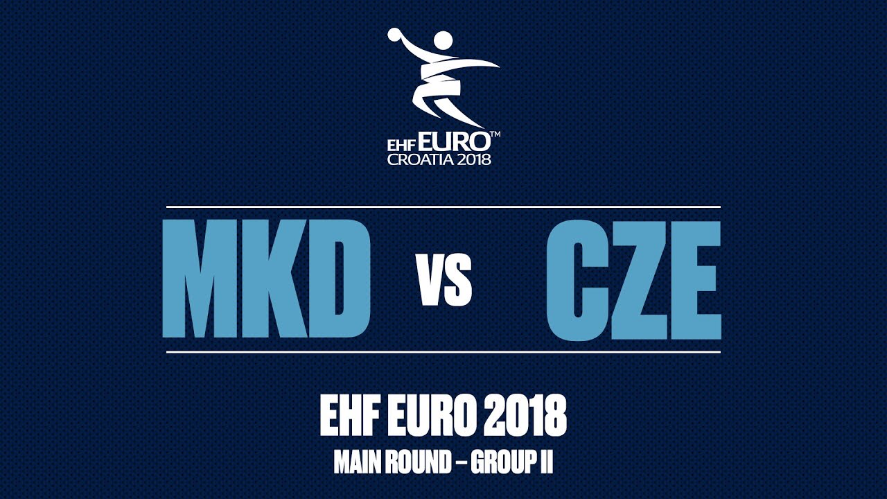 RE-LIVE | North Macedonia vs. Czech Republic | Main Round | Group II | Men's EHF EURO 2018