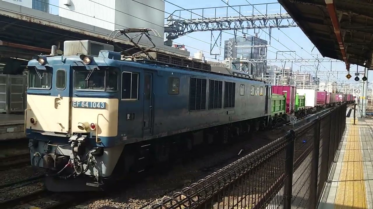 【良いジョイント音】EF64-1043 81レ 名古屋通過