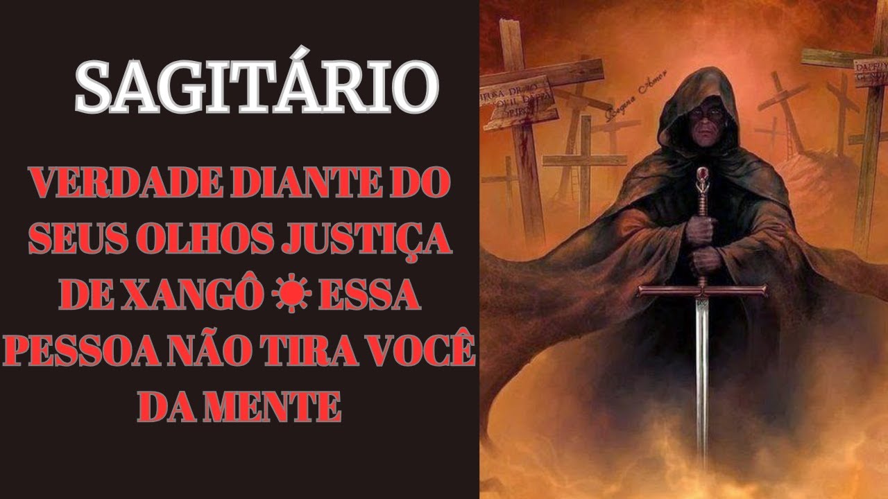 SAGITÁRIO 🫵 VERDADE DIANTE DO SEUS OLHOS JUSTIÇA DE XANGÔ ☀️ ESSA PESSOA NÃO TIRA VOCÊ DA MENTE ♥️