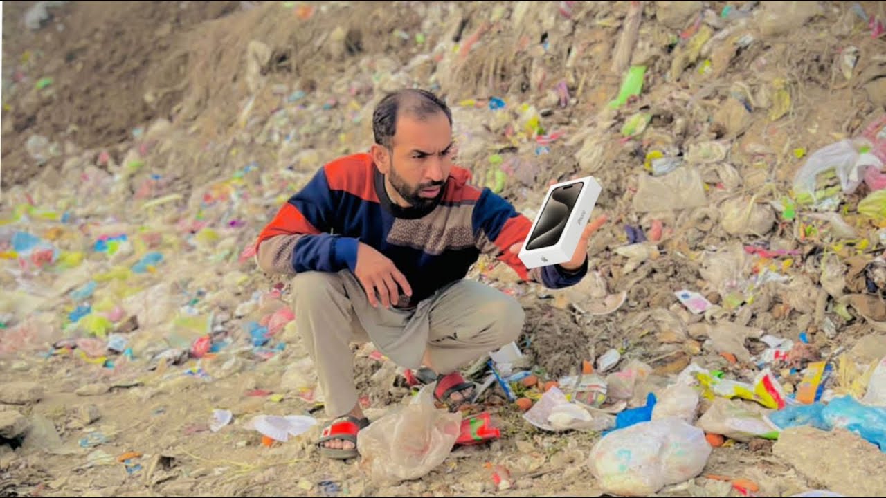 Iphone found in garbage 