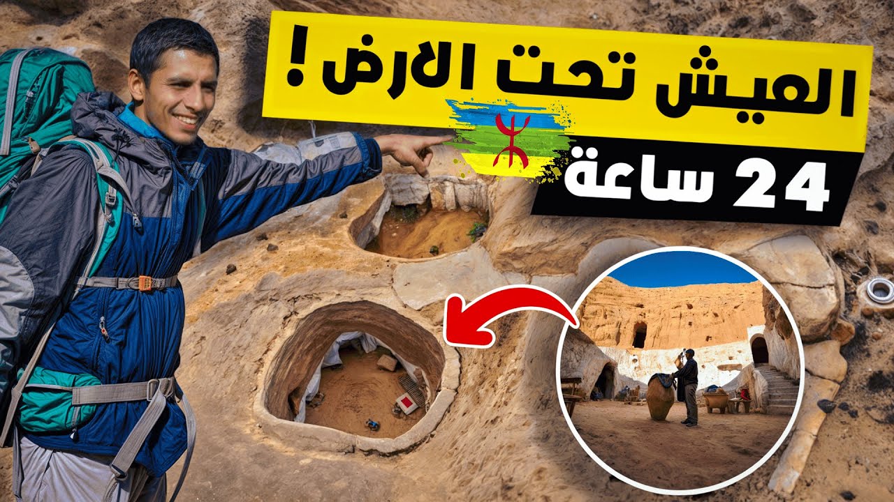هل الأمازيغ في تونس 🇹🇳 ما زالوا يعيشون تحت الأرض؟