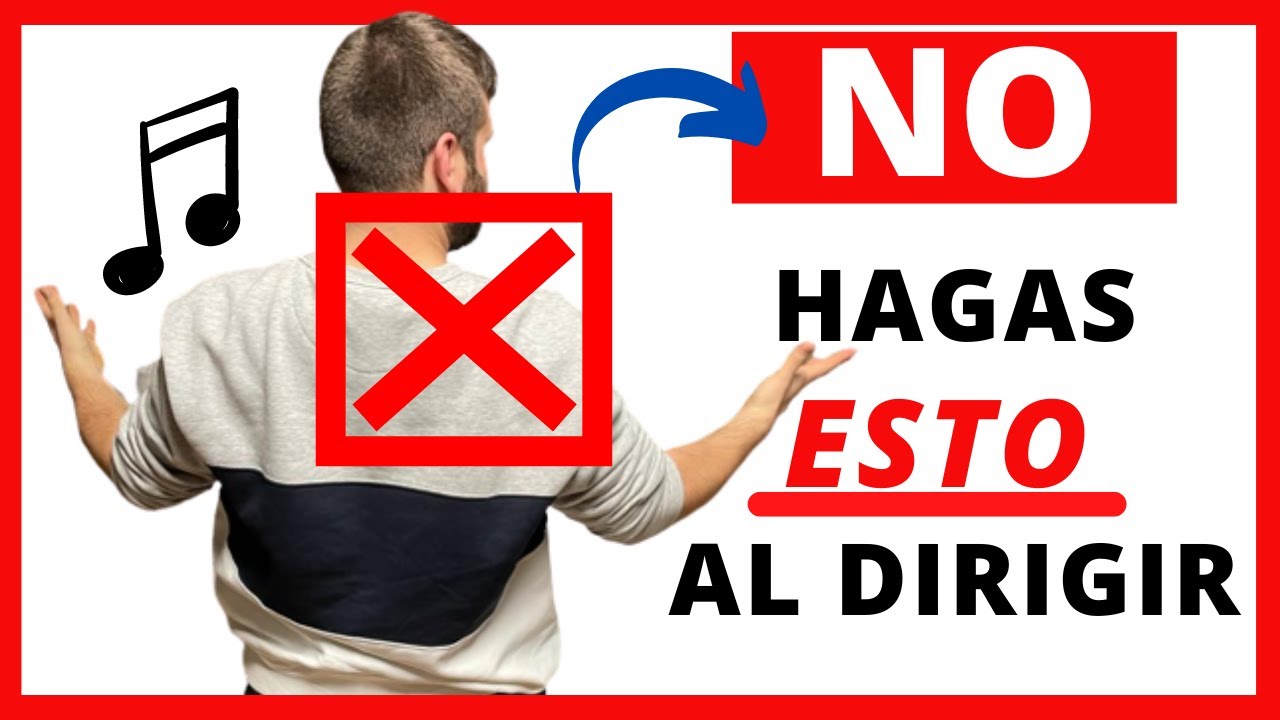 ❌CÓMO EVITAR los 5 ERRORES TÍPICOS al DIRIGIR un CORO [Técnica de Dirección 2023] 🙌
