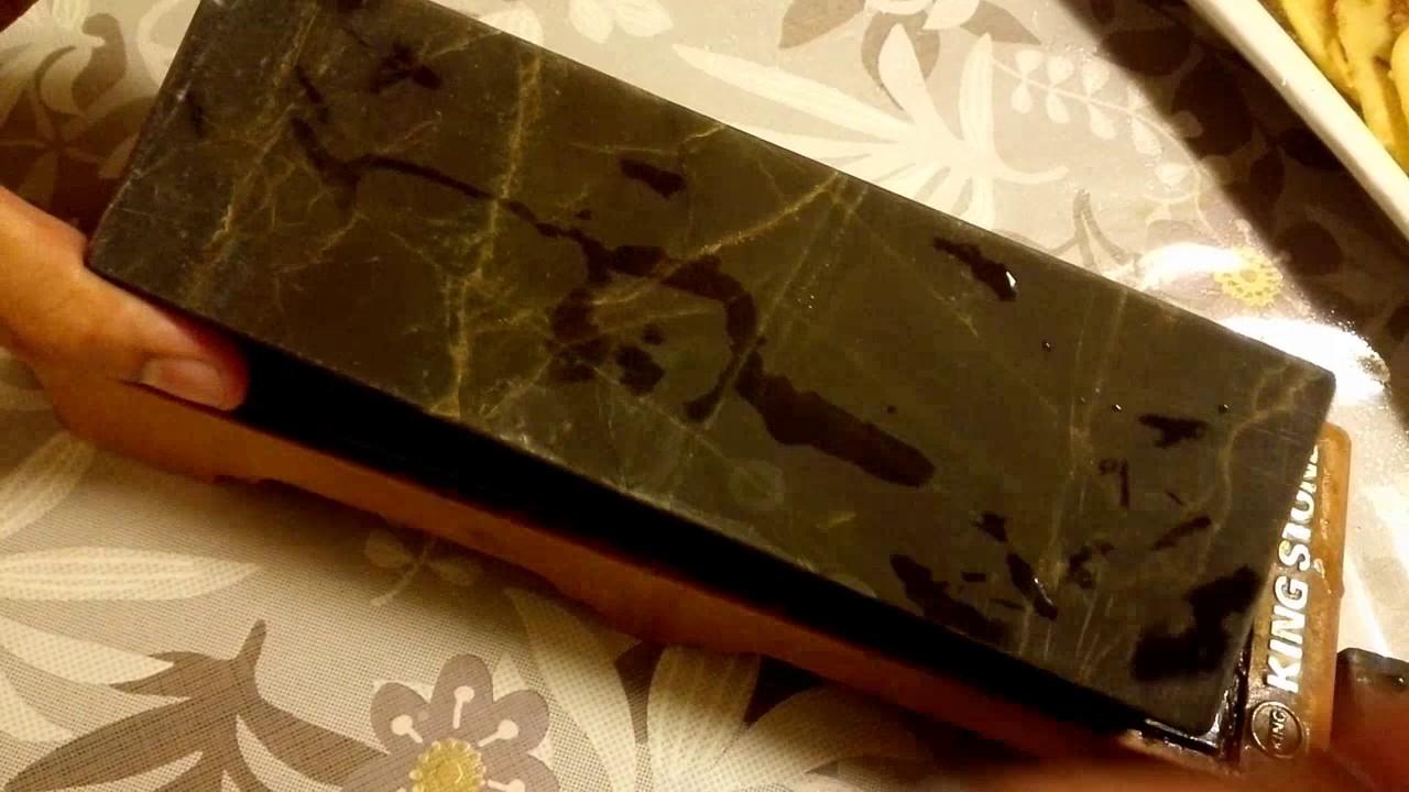 Razor Honing on Turkish Oilstone