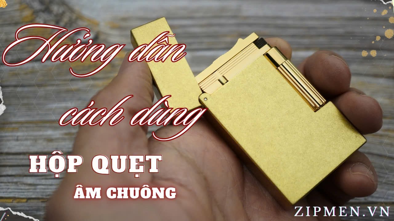Hướng dẫn sử dụng châm xăng thay đá bông bấc cho bật lửa zorro dupont cao cấp