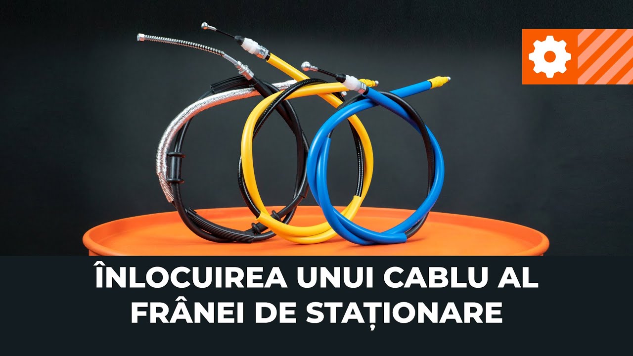 Cum să schimbați cablul frânei de parcare [TUTORIAL AUTODOC]
