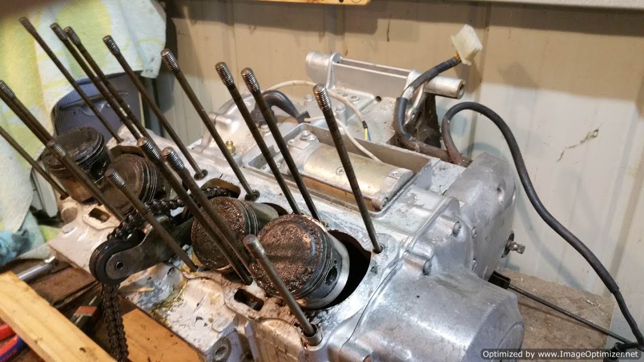 Восстановление Honda CB750 — разборка двигателя, часть 6