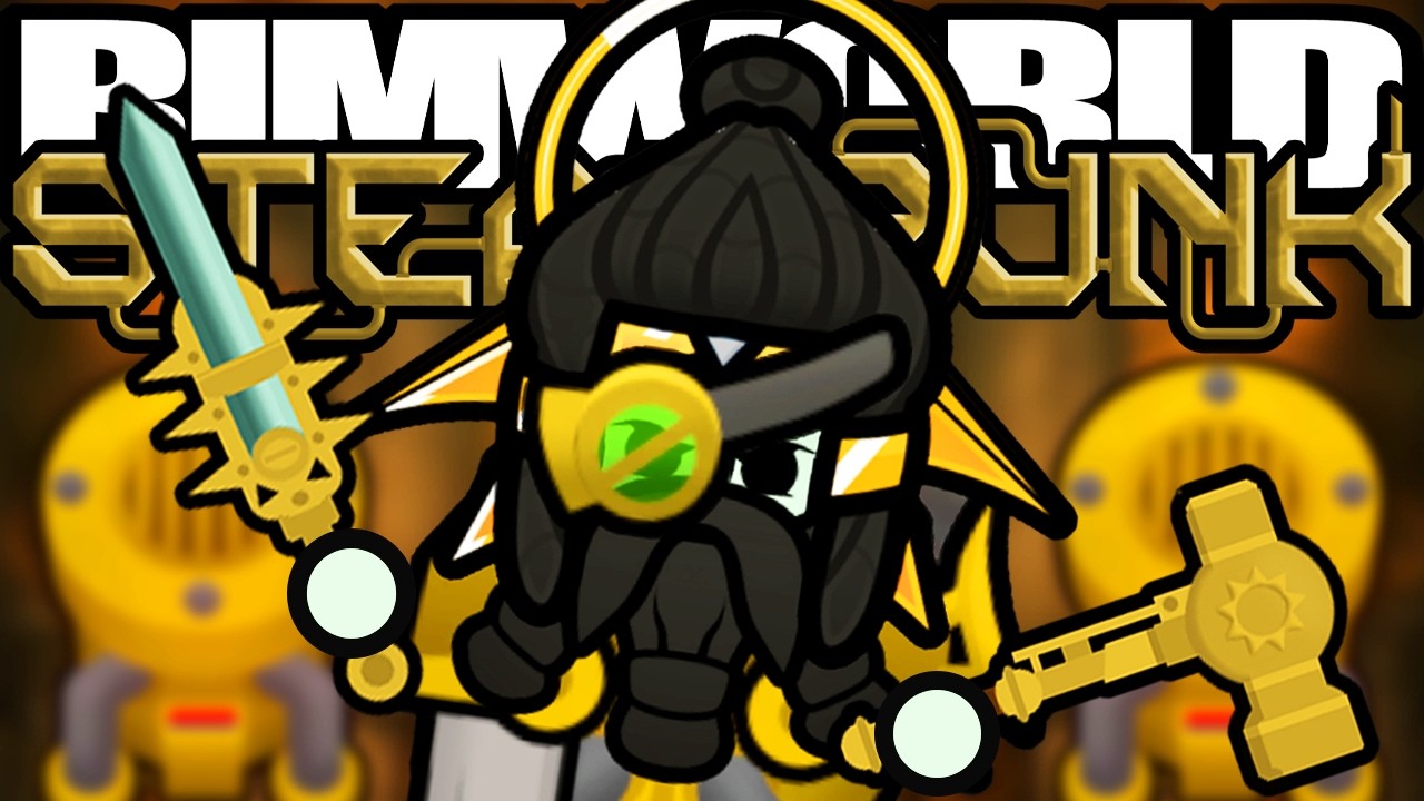 Building a Steampunk Dwarf City in the Volcanic Depths | Rimworld: Steampunk #1