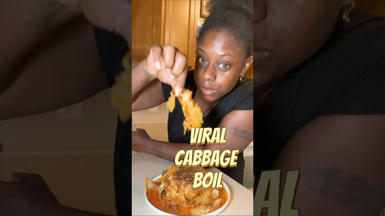 This cabbage boil was so good🔥🔥 #easyrecipe #cabbage #fyp
