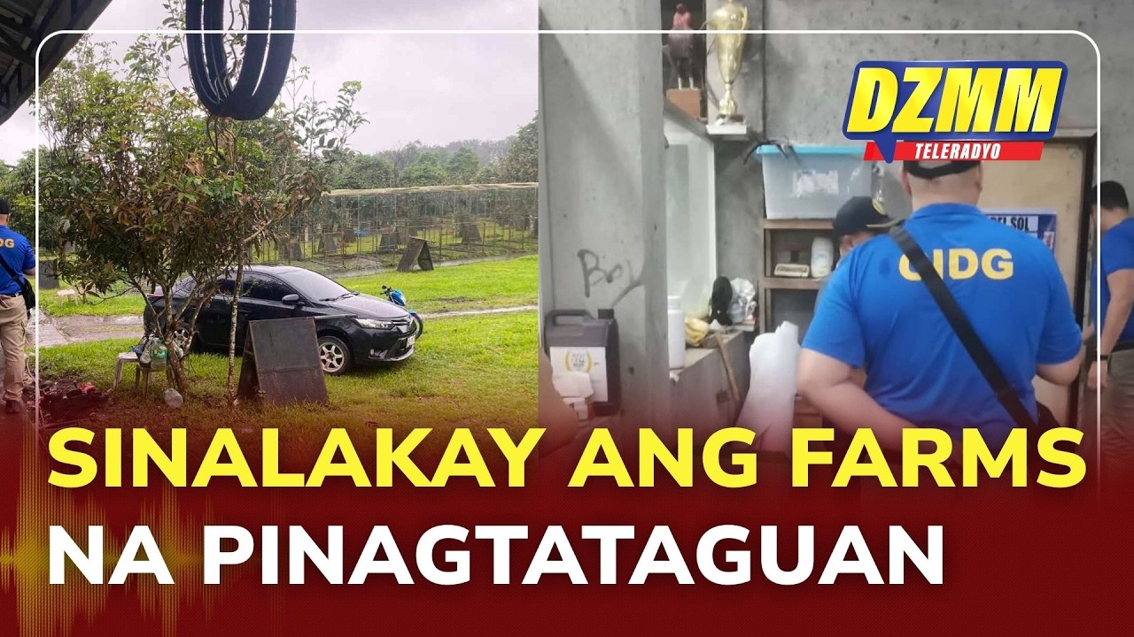 CIDG raids 2 farms linked to Atong Ang in Bicol | DZMM Teleradyo (11 February 2026)