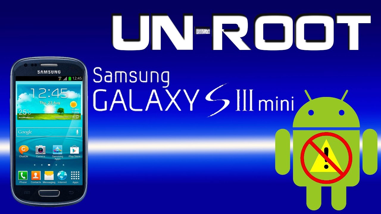 UNROOT Samsung galaxy S3 Mini (quitar root y resetear contador de flasheos)