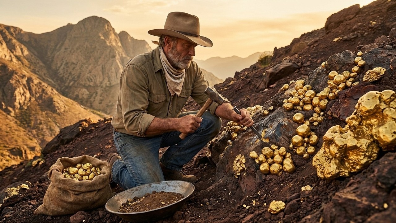 Massive Gold Nugget Discovery! Miner Strikes Richest Gold Vein Ever Found