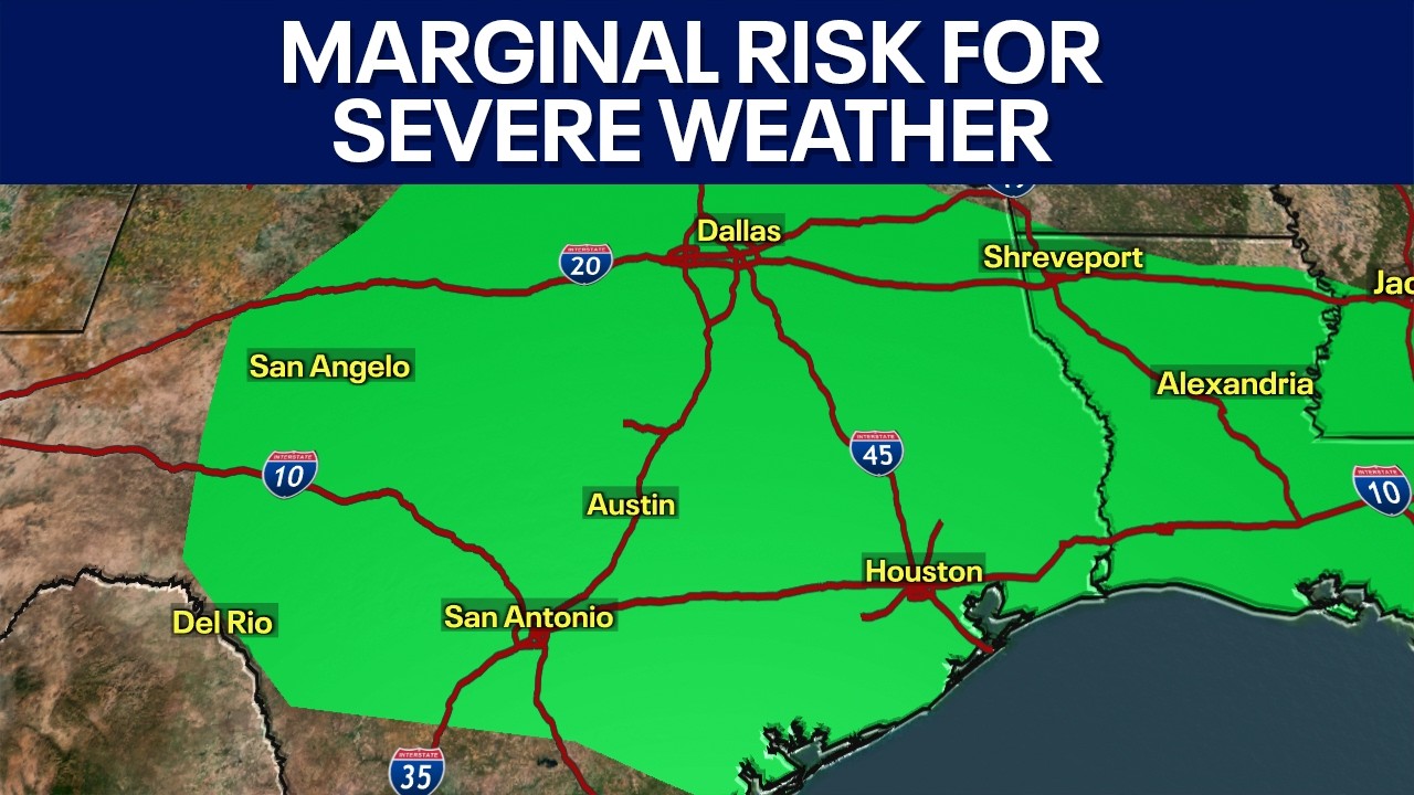 Austin weather: Marginal risk for severe weather this weekend 2/13/26 | FOX 7 Austin