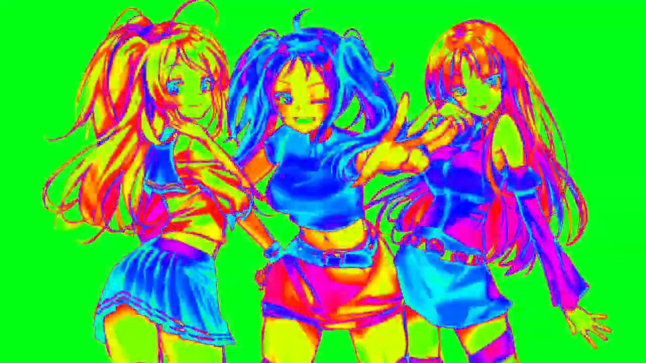 Antinightcore (Caramelldansen) flashing lights warning