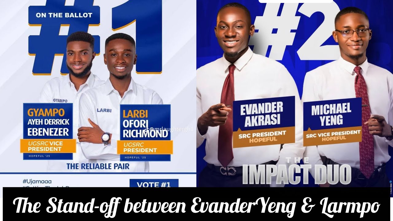Drama Alert!!!! University of Ghana Legon made a joke out of these guys, SRC PRESIDENTIAL ELECTION