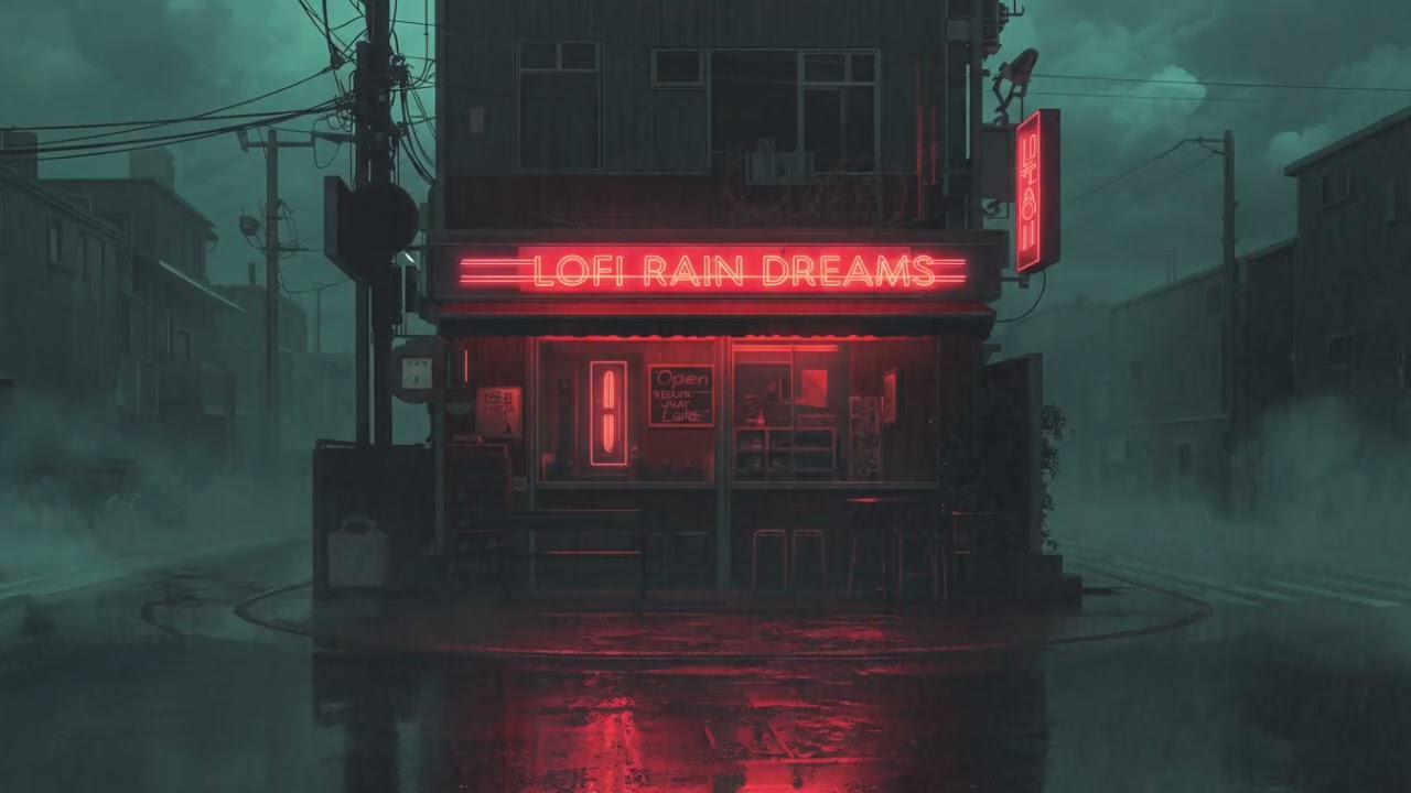 Tokyo After Midnight 🌙 Lofi Music & Rain Calming Your Night