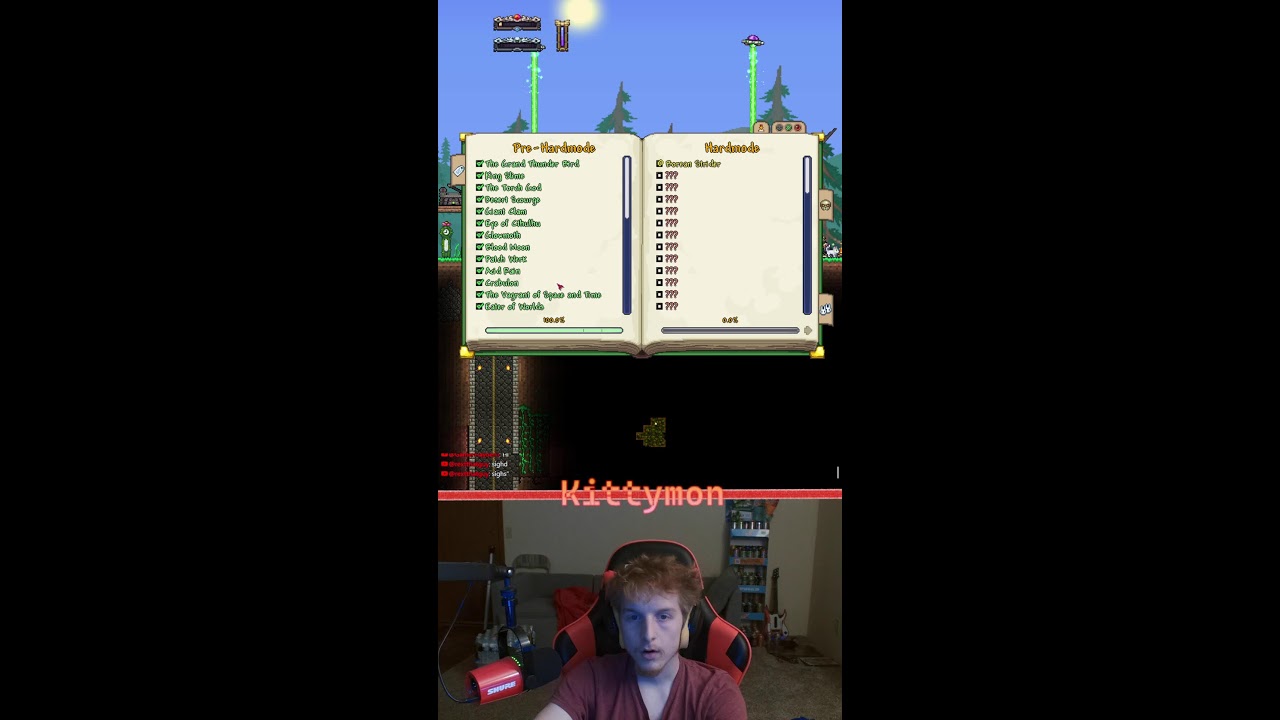 Finally getting into hard mode! | Terraria Infernum (Verticle)