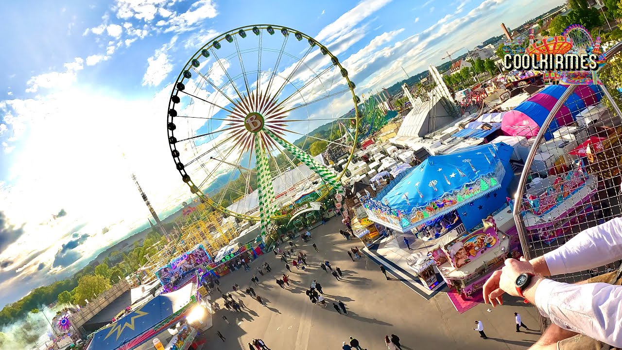 The King Zinnecker | Onride Video [ Stuttgarter Frühlingsfest 2024 ] - Clip by CoolKirmes