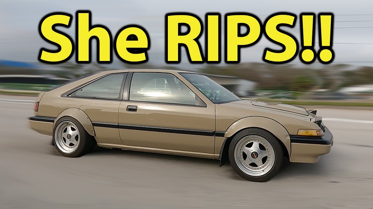 Первый тест-драйв Honda с заменой V8! Просто бомба!