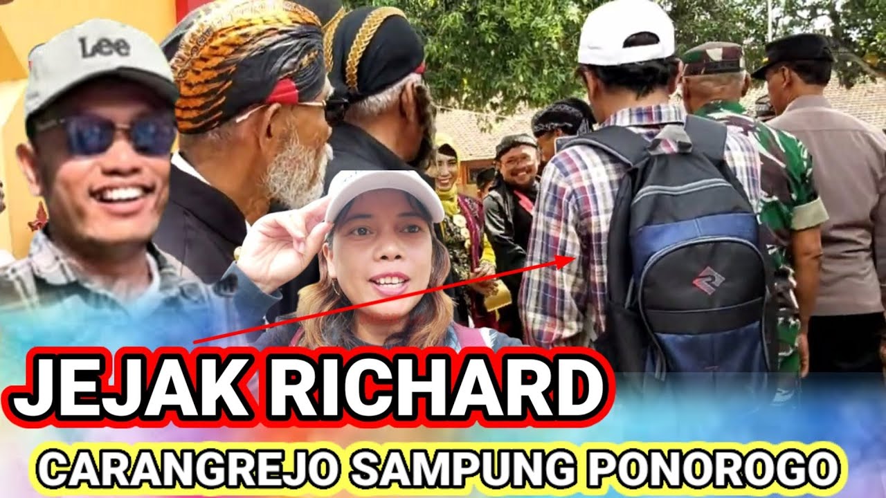 JUMPA JEJAK RICHARD  MBAK LIK VLOG BRNG‼️BOYONG BASUKI TIRTO PAGESANGAN CULTURE CARANGREJO