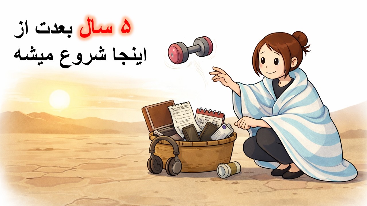 اون یک تصمیمی که ۵ سال آینده‌ت رو می‌سازه | قانون یک ساعت صبحگاهی
