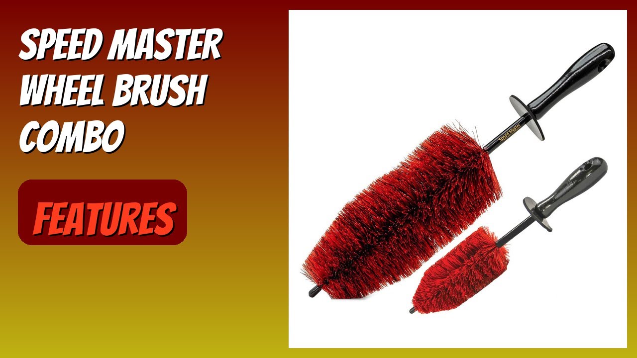 REVIEW (2026): SPEED MASTER Wheel Brush Combo. Features