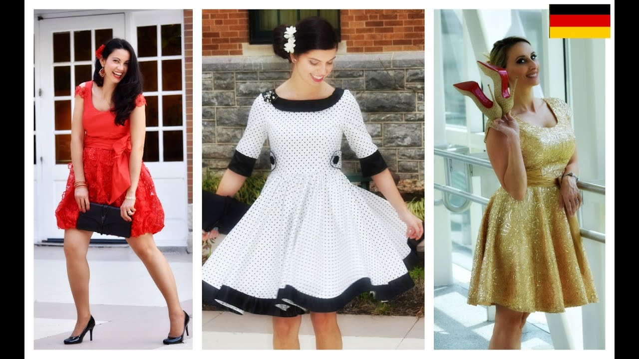 Kleid nähen | Vintage Kleid nähen | nähen | Das Vivienne Schnittmuster erklärt | Frocks & Frolics