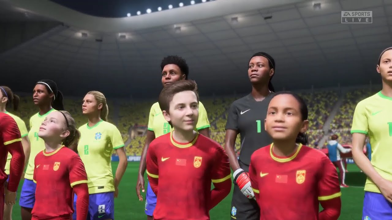 November 3, 2025 | BRAZIL WNT vs CHINA WNT | International Women's Friendly | FIFA23 Gameplay