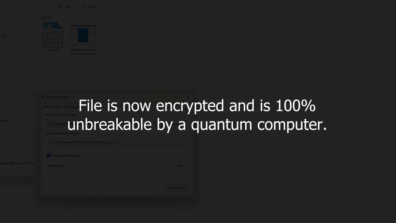 Post-Quantum Encryption Software - Quantum Shield