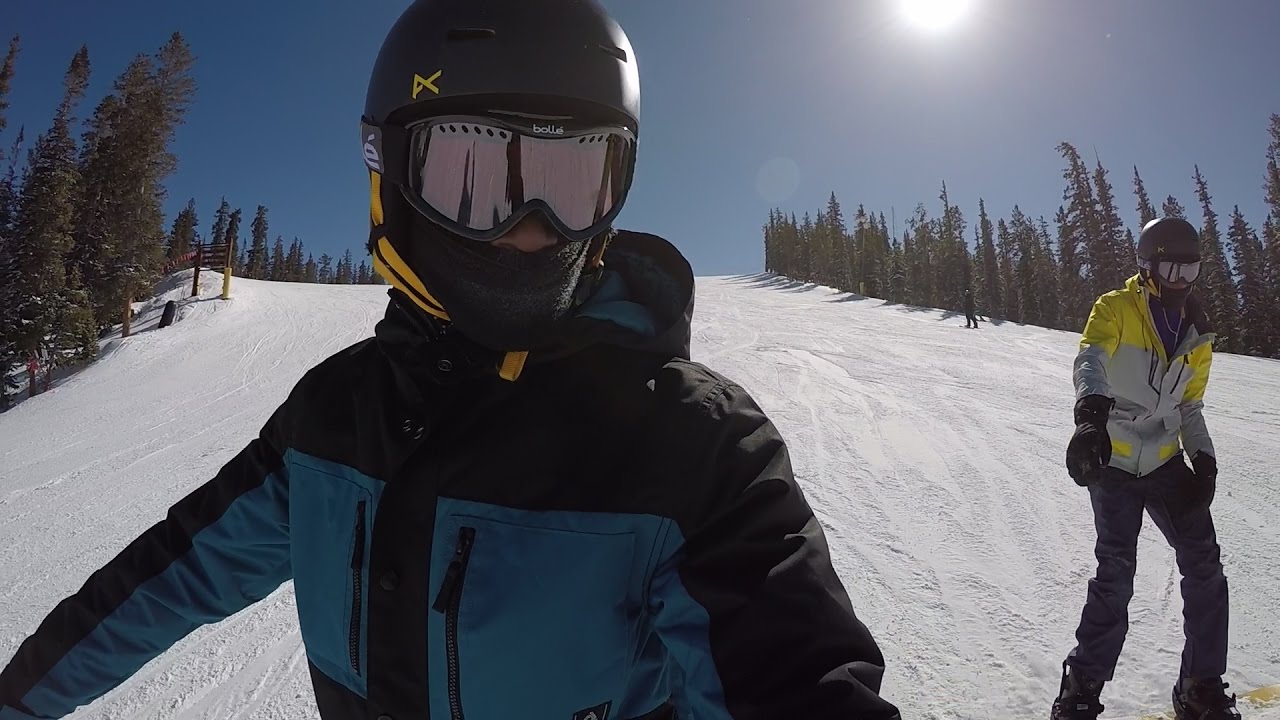 First Time Snowboarding