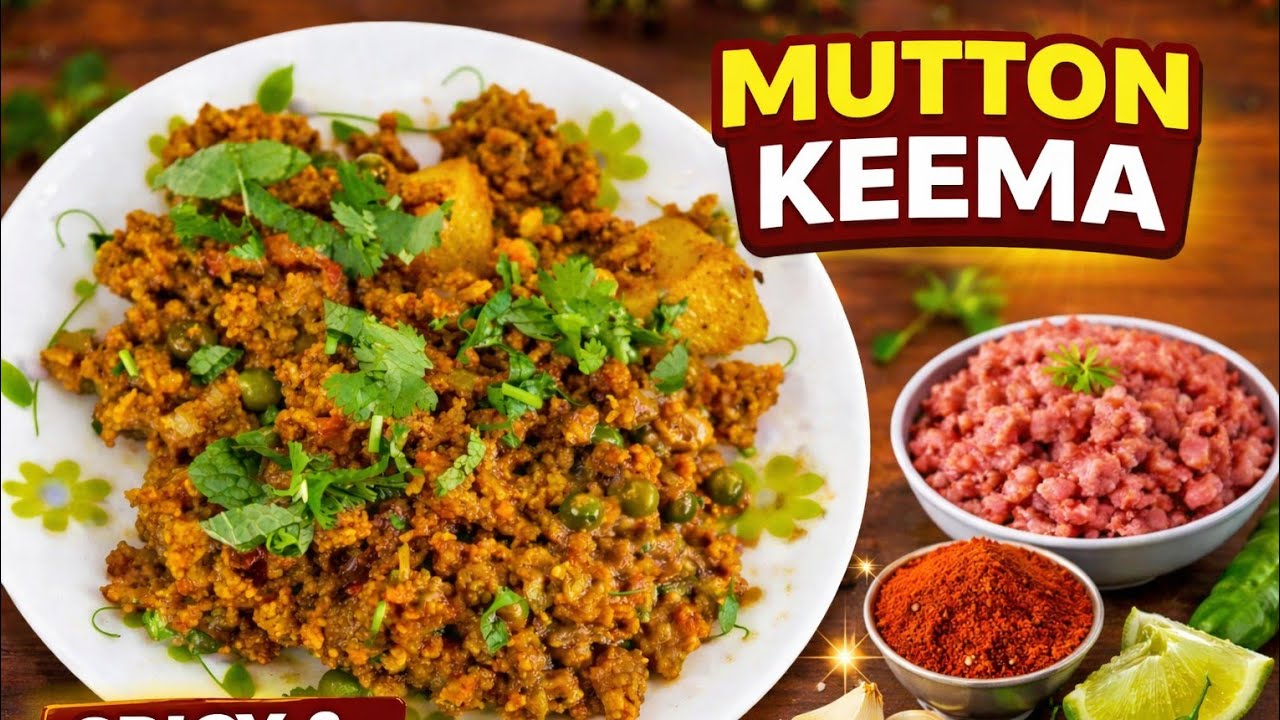 Super Easy & Delicious Mutton Keema Masala| सिर्फ 30 मिनट में मटन कीमा रेसिपी |👌