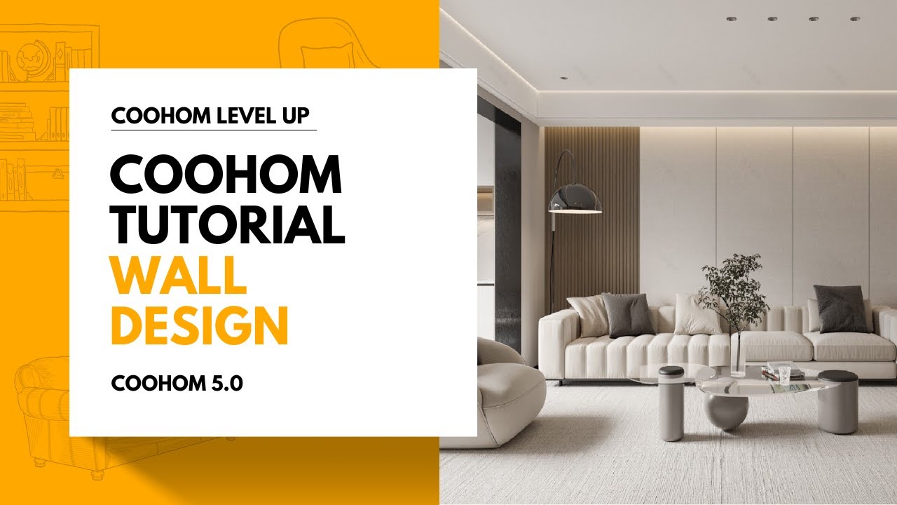 Coohom Construction Design 03 Дизайн стен