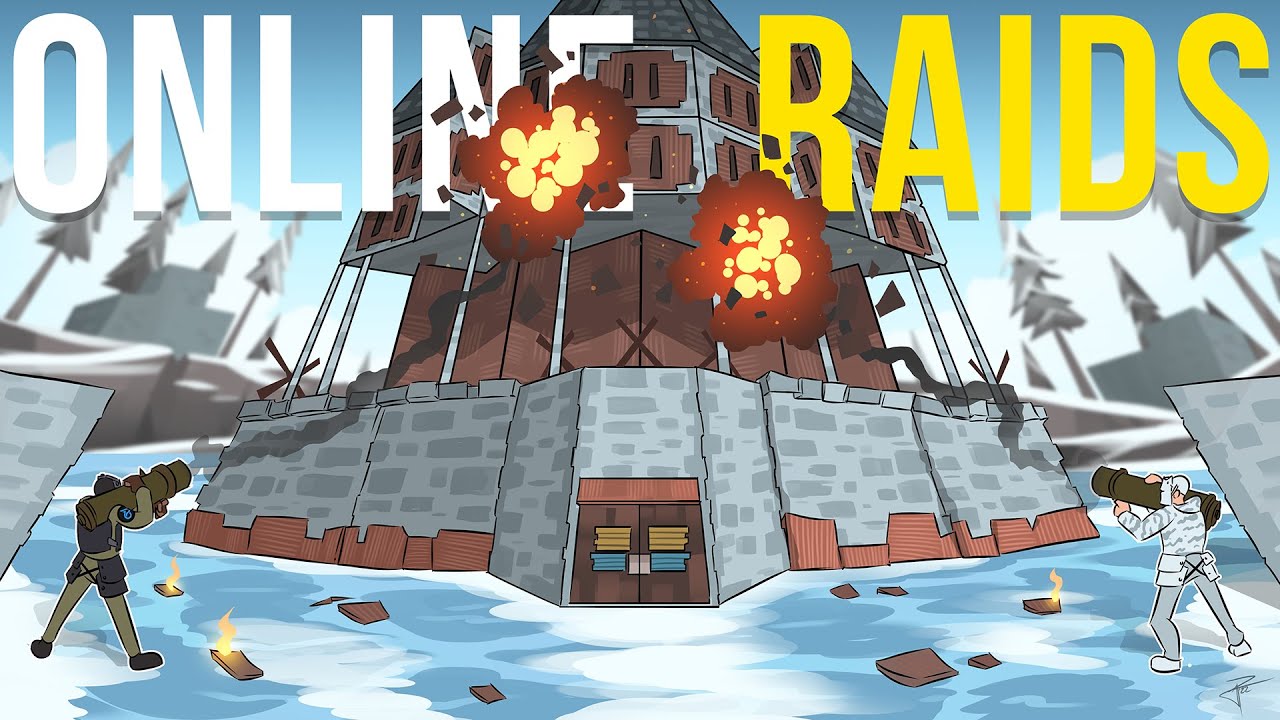 Rust - ONLINE RAIDING the ENTIRE SERVER (Group Survival)