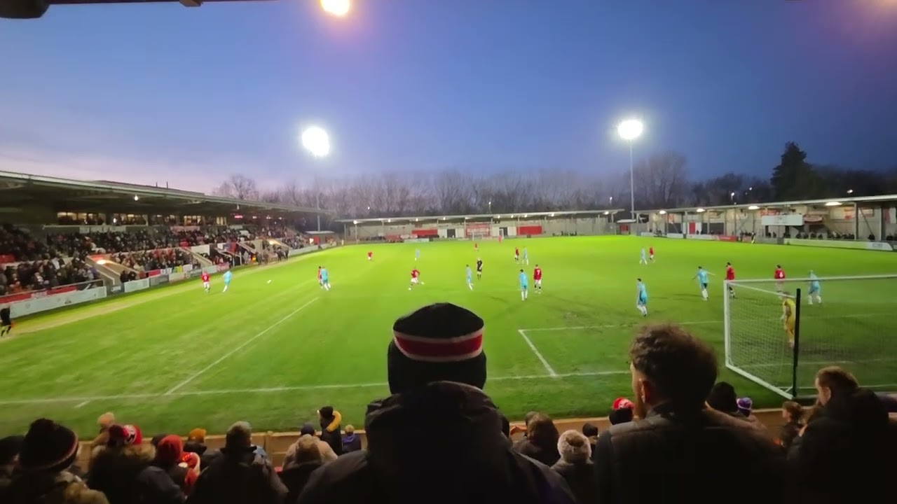 FCUM fans vs Lancaster City 20/12/2025