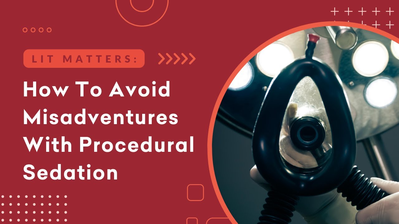ERcast: Lit Matters - How To Avoid Misadventures With Procedural Sedation 😴