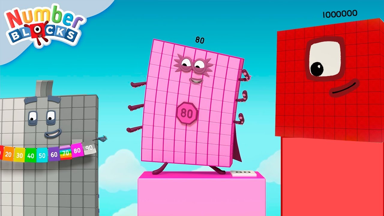 Numberblocks en español | Números del 0 a 1,000,000,000 | Aprender a contar