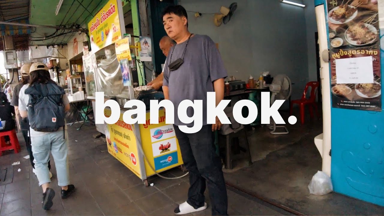 Walking from Neat Coffee Bar Phra Nakhon to Sam Yot MRT | 4K Bangkok Walking Tour POV | No Talking