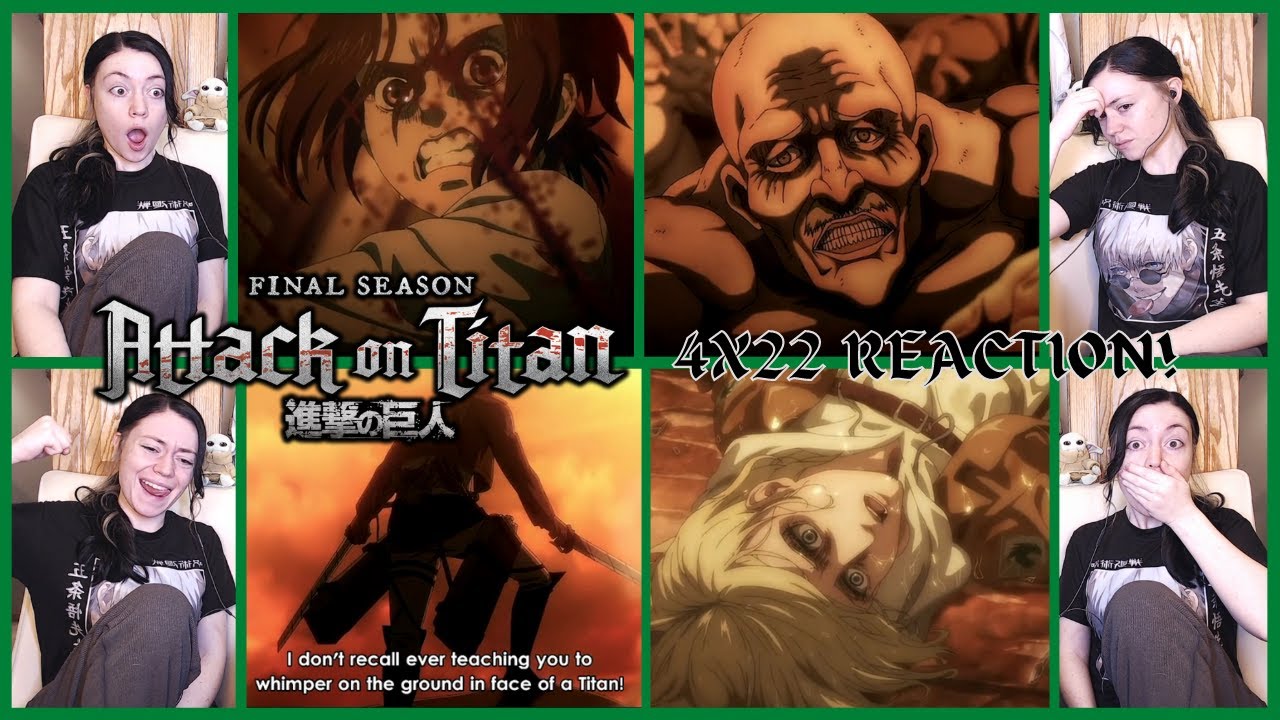 She's Back!!! | Attack on Titan Season 4 Episode 22 Reaction!