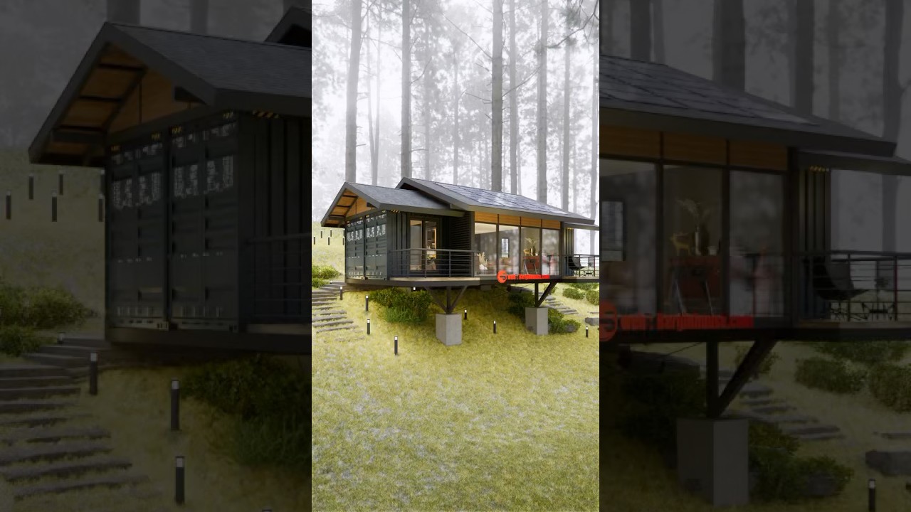 Container house plans (0rder on website - link below comment ) #containerhomes  #tinyhouse